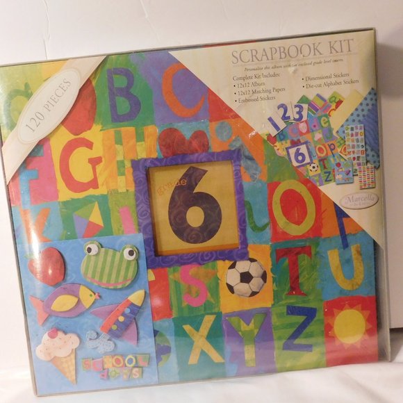 School Days Scrapbook Kit Marcella Kay NEW - Picture 1 of 4